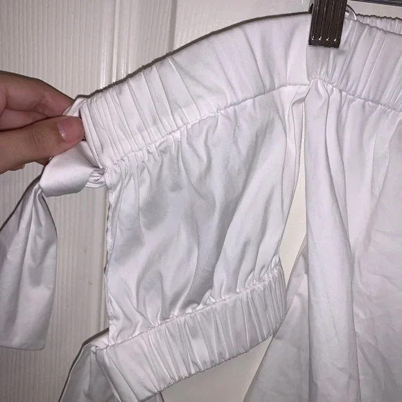 NWT Milly Off the Shoulder Bow Top - Picture 6 of 7